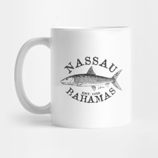 Nassau, Bahamas, Bonefish (Distressed) Mug